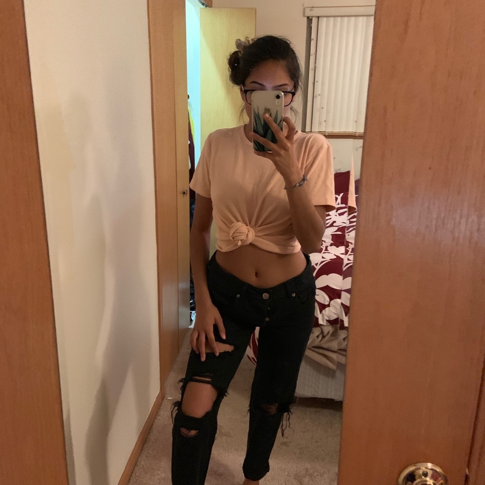 Pink shirt